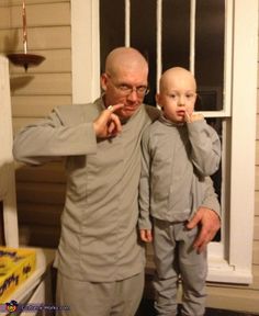 "I shall call him Mini Me." Still, seems like a fairly easy costume. But I doubt this Mini Me is old enough for Austin Powers to understand.