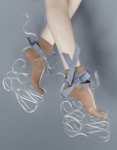 They just seem to be made from plastic with ribbons on it. Also, seem easily breakable.