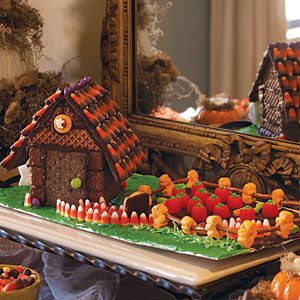 Sure most of it consists of inedible candy corn and waffle cookies. But it's a haunted delight.