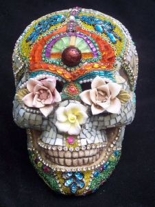 OR a nose for that matter. Yes, some of these skulls can be very elaborate if you use the right tiles.