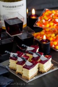 Each one has a cleaver so you could tell. Yes, it's quite gut wrenching but these are great.