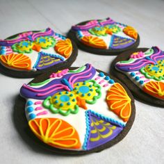 Doesn't hurt that they're chocolate either. Still, don't know what owls have to do with the holiday but I like them.