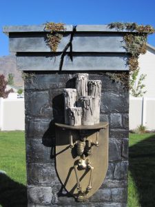 The candles may not light up. But the skeleton is a real scream.