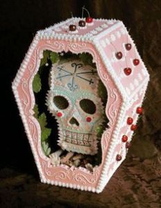 Even has cherries on the edges. Kind of morbid yet, kind of creative if you ask me.