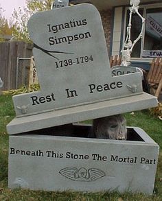 Or he just wants to peek into the outside world. I mean he might want to see how things changed since 1794.