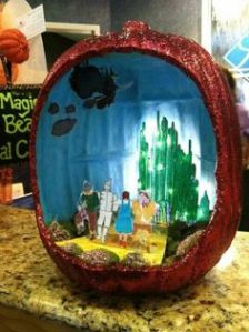 Of course, I think the flying monkey scenes would've been more appropriate. Considering this is Halloween we're talking about.