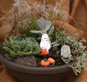 Must've been buried some place far away and very quickly. Then again, I'm not sure what the pumpkins are doing here.