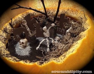 Even has grave stones all close together. Can really use some landscaping though since the weeds are out of hand.