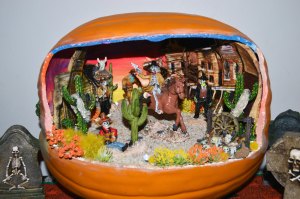 Think of it as an Old West town but with skeletons. Why Tim Burton doesn't make a western movie like this I have no idea.