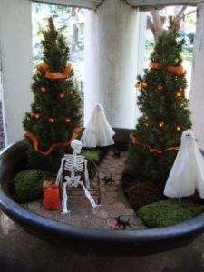 Well, there are a couple of ghosts nearby but that's beside the point. Love the trees though.