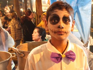 Seems to look more like a little Jack Skellington with hair and brighter clothes. Still, this is cute.