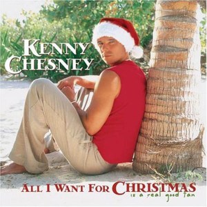 I heard that Kenny Chesney used a similar photo shot for his audition for Magic Mike but was rejected. So he decided to go for a variation for his Christmas album.