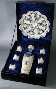 Since everything here is certainly decked in lace. Manly Christmas present, it is not.