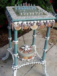 Even if it's not a chess table, it's still pretty amazing. Love the decor on this.