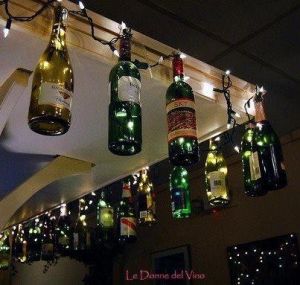Think about combining empty wine bottles with Christmas lights. Might make neighbors wonder about your drinking in the meantime.