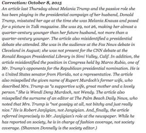You have to wonder who this paper sent to cover the race. And yes, saying that Marco Rubio is a Florida congressman instead of a Senator is the most noticeable here.