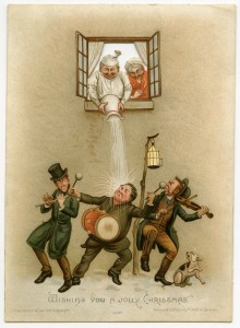 However, if you belong to a group of street musicians, you might want to watch out for old ladies dumping water on you. Hate to be the drummer here.