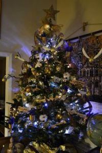 This one even has cups and spells all over it. Yet, doesn't use as much light as the other tree did.