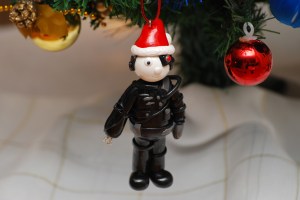 Sure he looks pretty cute in that Santa hat. But come on, Picard wasn't himself while he was assimilated. And he inadvertently caused Mrs. Sisko's death in the process.