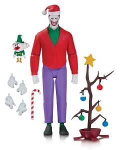 Or is that just a dead tree that seems like it caught fire? Either way, it's quite fitting for the most notorious Batman villain.