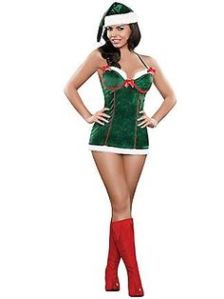 I'm not sure if this is lingerie or not but it sure looks like it. Yet, since it comes with boots, you really can't say.