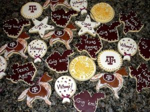 And I see they have a lot of cowboy and ranch stuff. After all, they're an agricultural school.