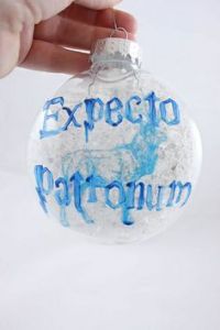 This one is of a stag which is Harry's patronus charm. It was also his father's as well.