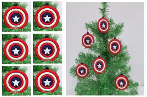And yes, they mostly consist of his shield. But for any patriotic tree, this is a must have.