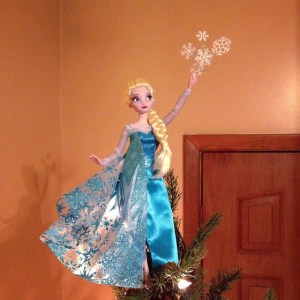 Well, since Christmas takes place in winter, this is quite fitting. However, Elsa isn't as great a role model to young women as many think she is.