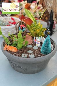 But it would still resemble a lawn decoration. Still, love the wreath on the chair.