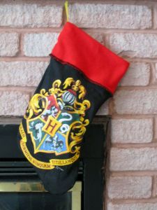 It has the Hogwarts logo and everything. Hope Santa gets a load of this.