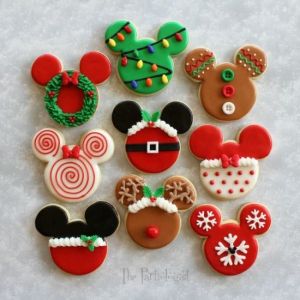 Each cookie presented has its own unique Christmas design on it. Hope you enjoy.