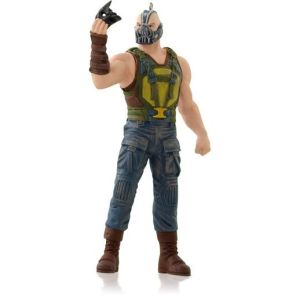 Because nothing says Christmas like a supervillain who beats the living shit out of Gotham's superhero, puts him in a hole out in some far of prison, and takes over his town. Oh, and that Talia woman Bruce Wayne slept with. Well, she's with him. Still, Bane does have a nice side. But don't count on it.