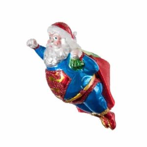Because why does Santa need a sleigh with reindeer if he can fly unassisted in mid air? I mean he must be from planet Krypton.