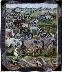 This one has the kind of animals you'd see on the Savannah. And yes, a lot of these are on the Endangered Species list.