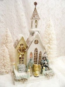 Because a miniature nativity scene may not be possible if it's DIY. Too many small pieces. Yet, this is lovely.