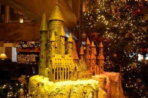 Not sure what to think of this one. Then again, maybe I'm more used to looking at Hogwarts from a different angle than this.