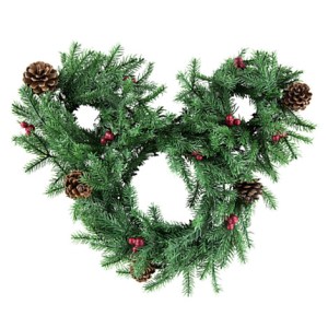 This one contains pine cones and holly berries. And in a true Mickey Mouse fashion.