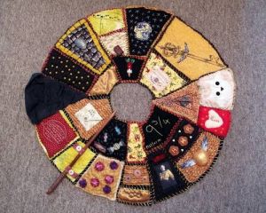 This seems to be all Harry Potter out. Includes things like Platform 9 3/4, a wand, and Hedwig.