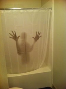 I'm sure this is from a horror movie of some sort. But yes, it looks kind of scary. Guaranteed to help guests with constipation.