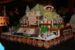 Yes, this is a rather ornate train station that almost resembles a mansion. Love the towers.