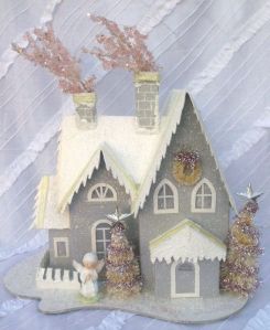 Well, it sure seems like it and it's sparkly, too. Still, I think the smoke part of this house is kind of ingenious if you ask me.