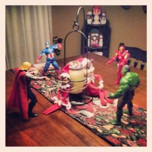 And they did it without inflicting a lot of collateral damage in the process. Still, the Elf on the Shelf thing is incredibly creepy.