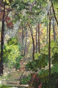 Yes, you may think it's a painting. But it's a quilt and a damn beautiful one at that.