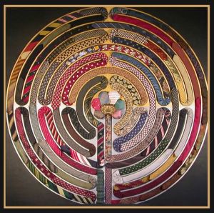 Yes, some quilters use neckties for their projects. After all, it's just another piece of fabric.