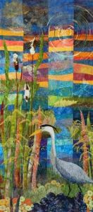 This one even uses strips of cloth to show the scenery. Lovely.