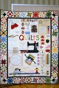 Well, this is just full of quilting stuff. But I'm sure die hard quilters would enjoy it.