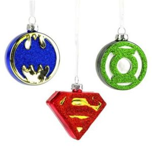 These include Batman, Superman, and Green Lantern. And they're all made from a glassy metal.