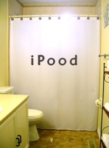 It's called the iPood. And it's not something that you should do in the shower. Nor should the iPeed.