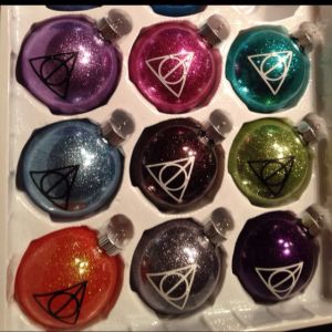 And they're all in a variety of different colors. Must be for Xenophilius Lovegood's Christmas tree.